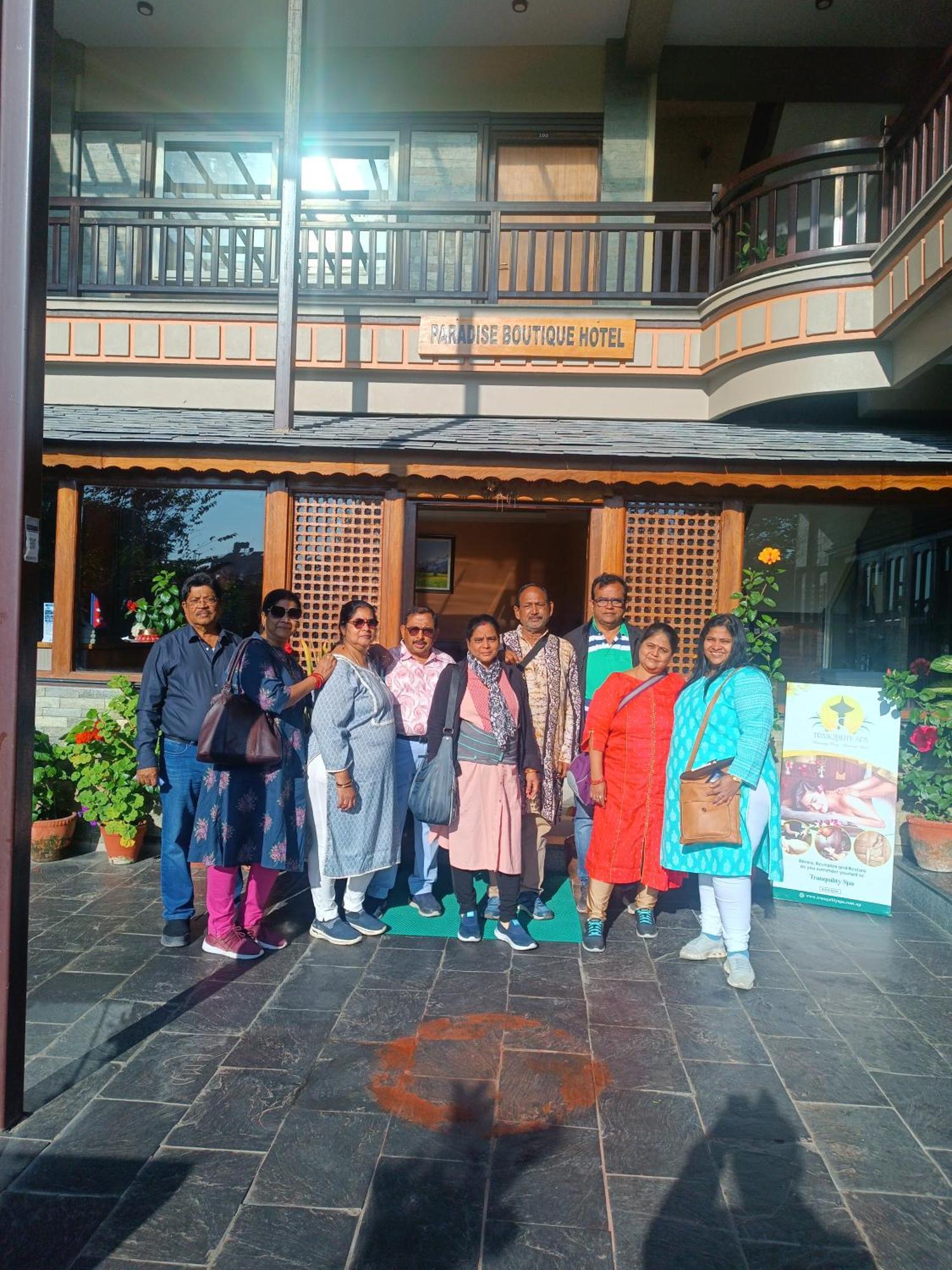 Paradise Boutique Hotel Pokhara Luaran gambar